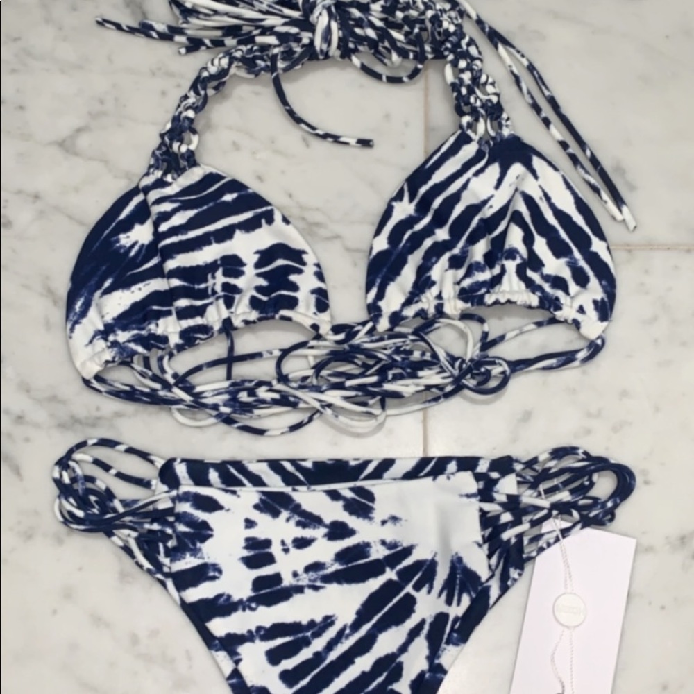 mikoh tie dye bikini